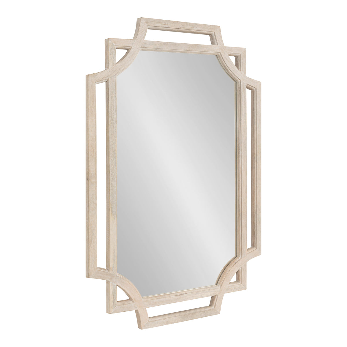 Minuette Wood Framed Wall Mirror