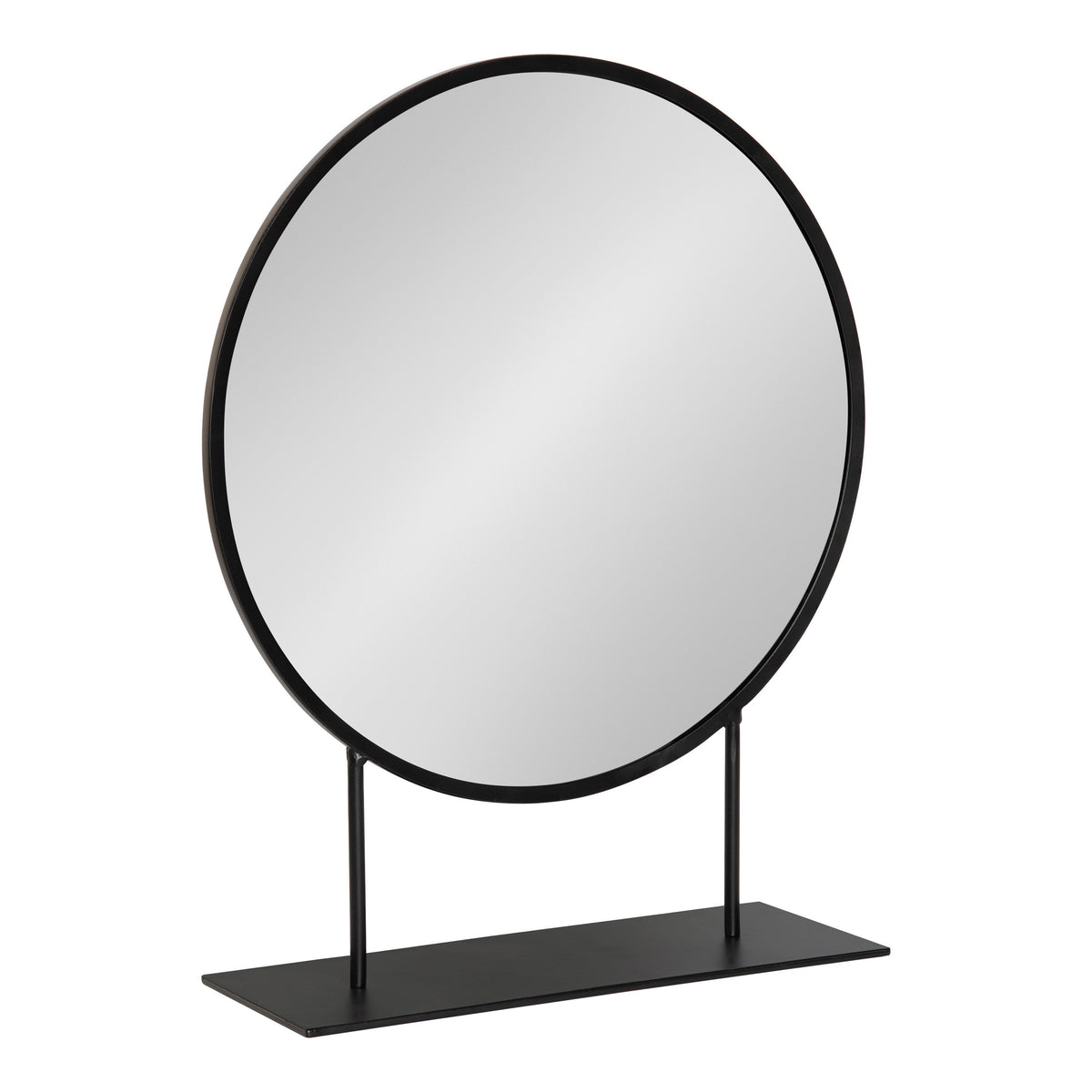 Rouen Round Metal Table Mirror