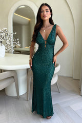 Everton Maxi Dress - Emerald