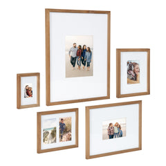 Gallery Wall Matted Picture Frame Set