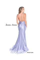 Jessica Angel Formal Spaghetti Strap Long Gown 924