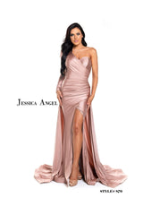 Jessica Angel Long One Shoulder Formal Dress 870
