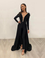 Jessica Angel Long Sleeve Formal Jumpsuit 864