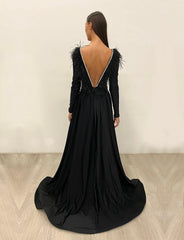 Jessica Angel Long Sleeve Formal Jumpsuit 864