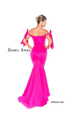 Jessica Angel Off Shoulder Long Formal Dress 848