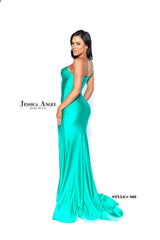 Jessica Angel One Shoulder Formal Long Dress 861