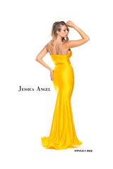Jessica Angel Spaghetti Strap Long Formal Dress 922