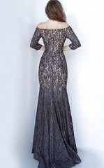 Jovani 2900 Long Formal Lace Dress