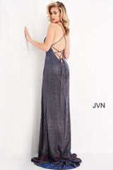 Jovani 03063 Prom Long High Slit Formal Dress