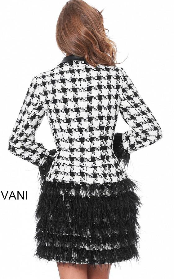 Jovani M1043 Short Blazer Dress