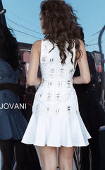 Jovani 63338 Short Embellished Contemporary Dress