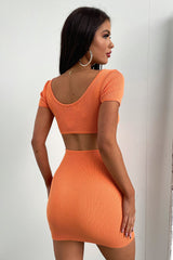 Justin Dress - Orange