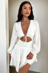 Kari Dress - White