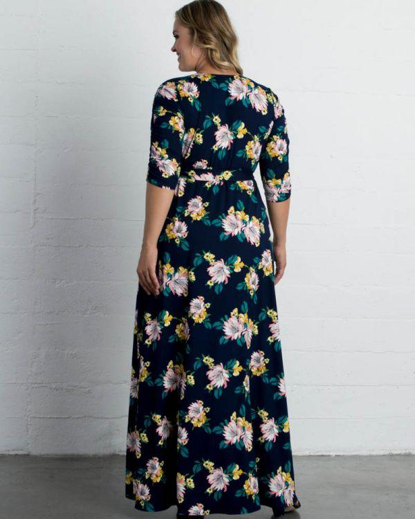 Kiyonna Long Formal Maxi Dress