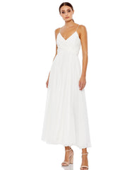 Long Formal Spaghetti Strap Dress Spaghetti Straps Mac Duggal 70099