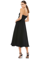 Long Formal Spaghetti Strap Dress Spaghetti Straps Mac Duggal 70099