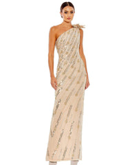 Long One-Shoulder Formal Dress by Mac Duggal 93739