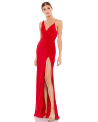 Spaghetti Strap Long Formal Dress Spaghetti Straps Mac Duggal 26532