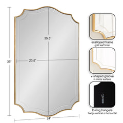 Hollyn Decorative Framed Wall Mirror