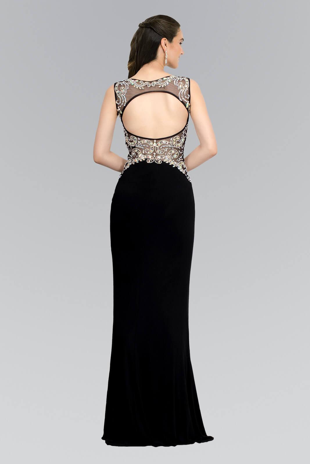 Prom Fitted Sleeveless Formal Dress Evening Gown