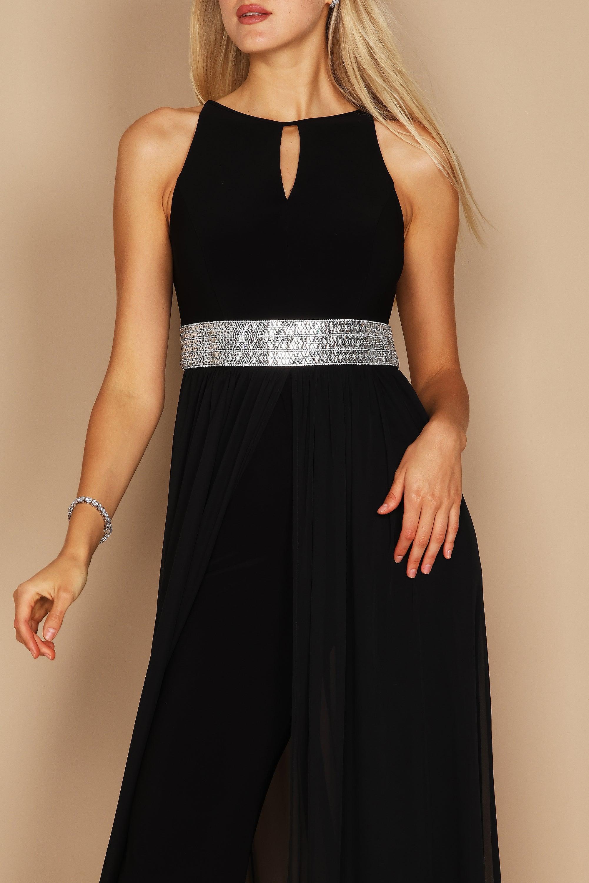 Long Plus Size Jumpsuit Formal R&M Richards 5375W