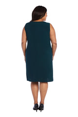 Short Plus Size Jacket Formal R&M Richards 5394W