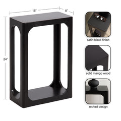 Dahl Wood Slim Side Table
